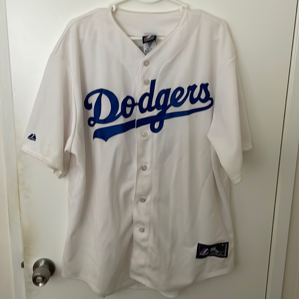 Los Angeles Dodgers Hyun Jin Ryu Majestic Brand Home jersey size XL